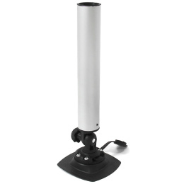 Держатель спиннинга торцевой на баллон быстросъемный, алюминий (030636T)